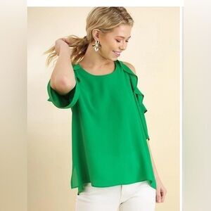 UMGEE COLLECTION
Cold Shoulder Tunic Top by Umgee Clothing